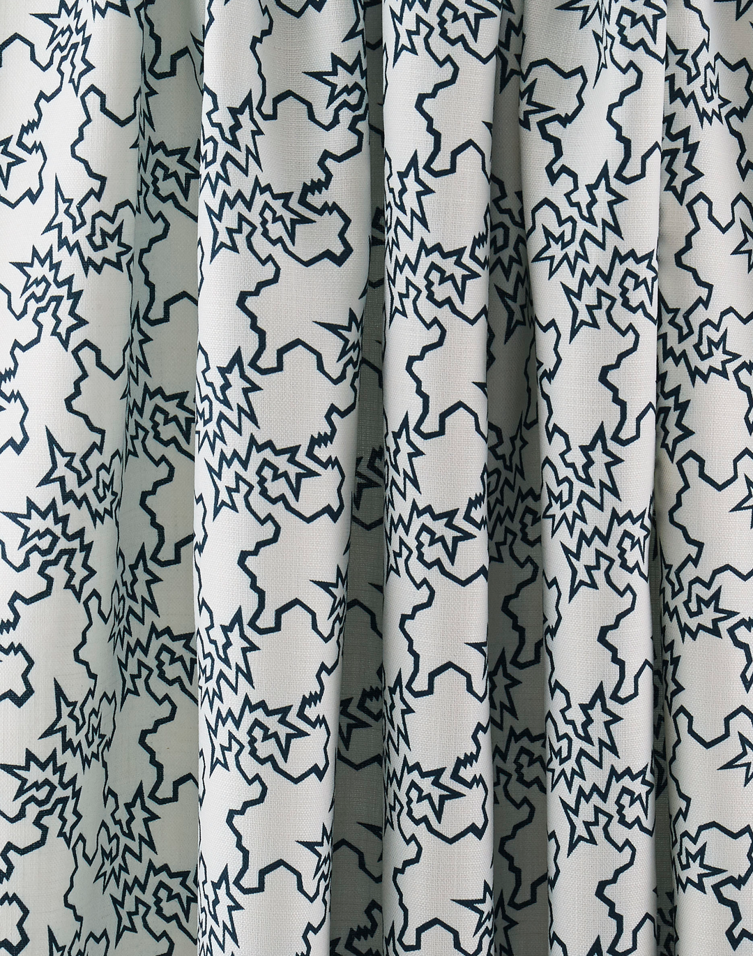 Storm Fabric, Rainforest on White