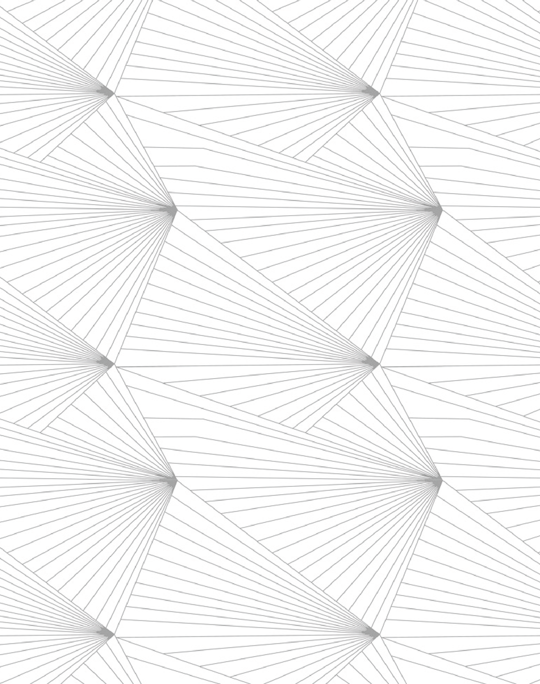 Fan, Grey & White