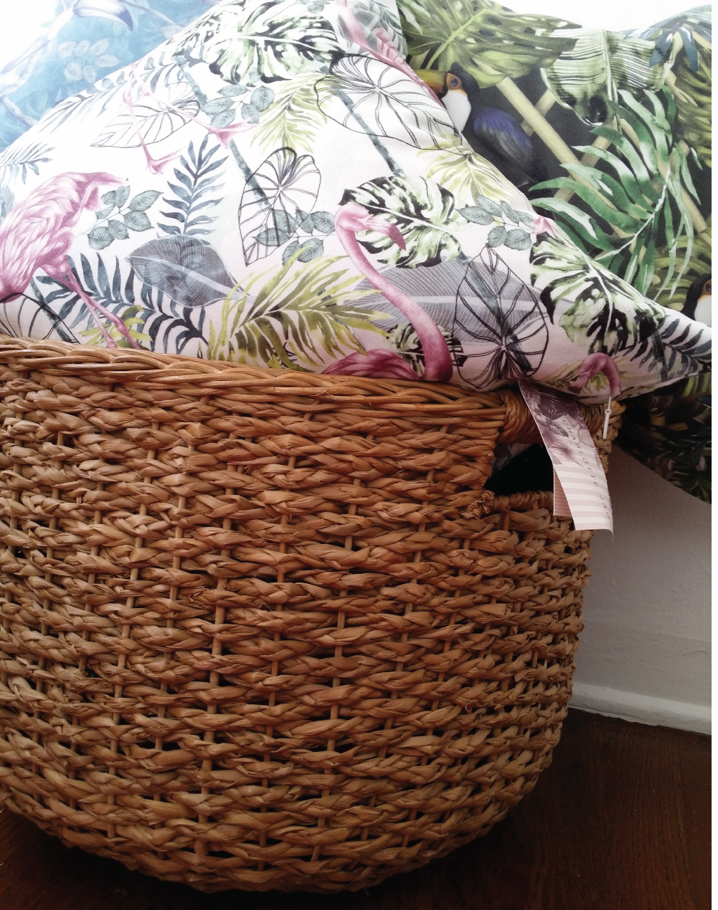 Charlotte Jade Wild Garden Cushion Cover