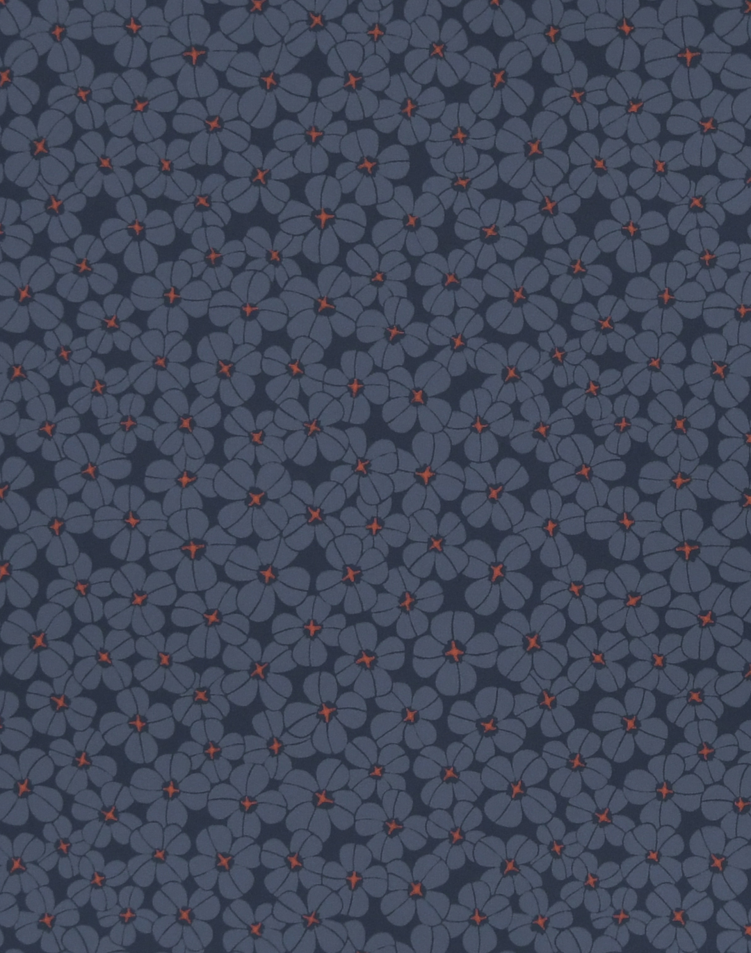 Flower Shower, Indigo