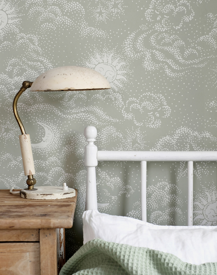 Happy Cloud, Sage Green