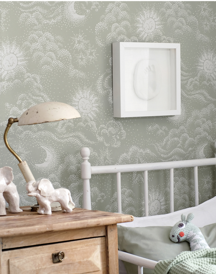Happy Cloud, Sage Green