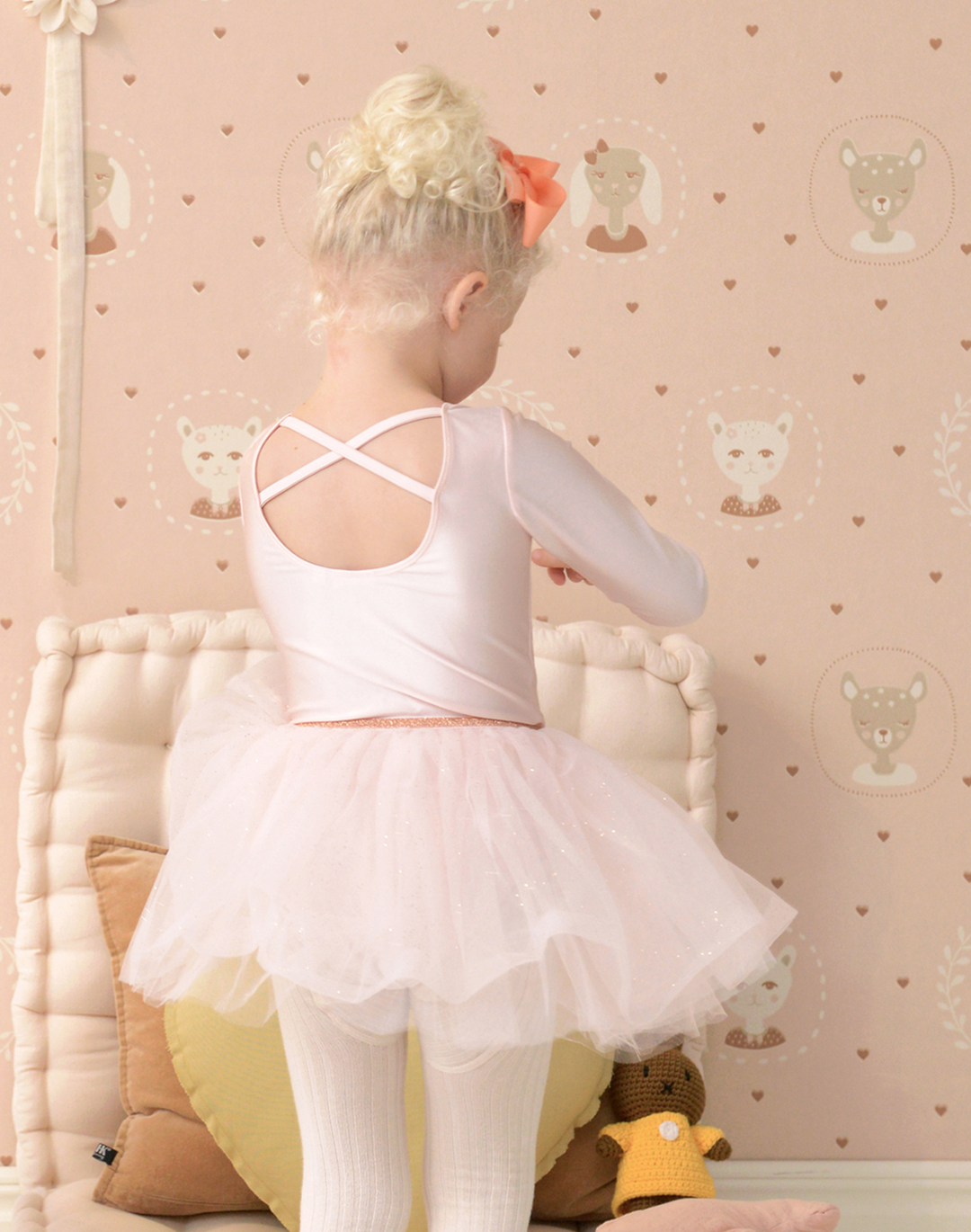 Hearts, Dusty Warm Pink 148-01