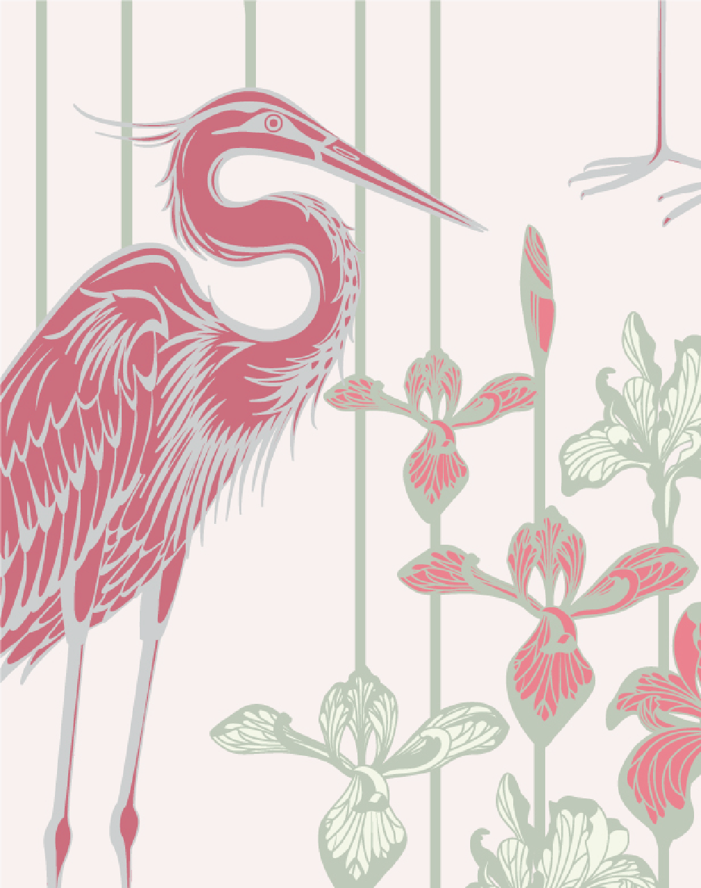 Heron, Rose Pearl