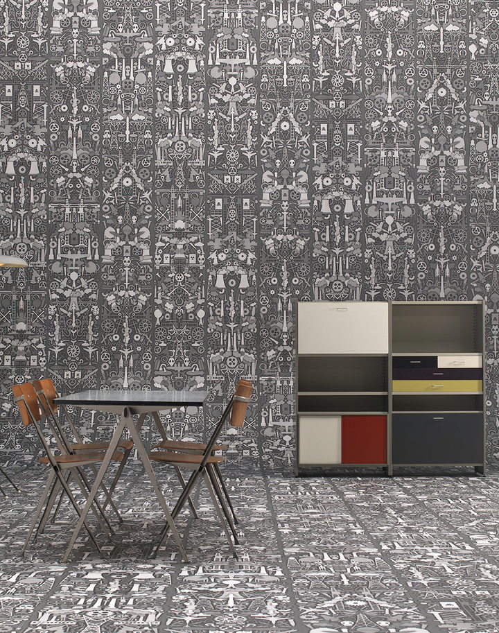 JOB-01 Industry Archives Wallpaper by Studio Job