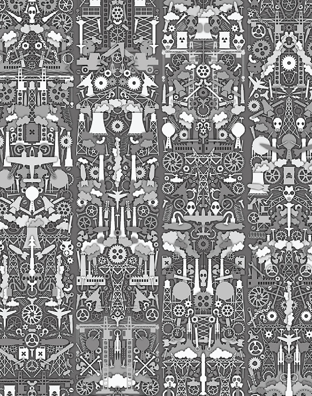 JOB-01 Industry Archives Wallpaper by Studio Job