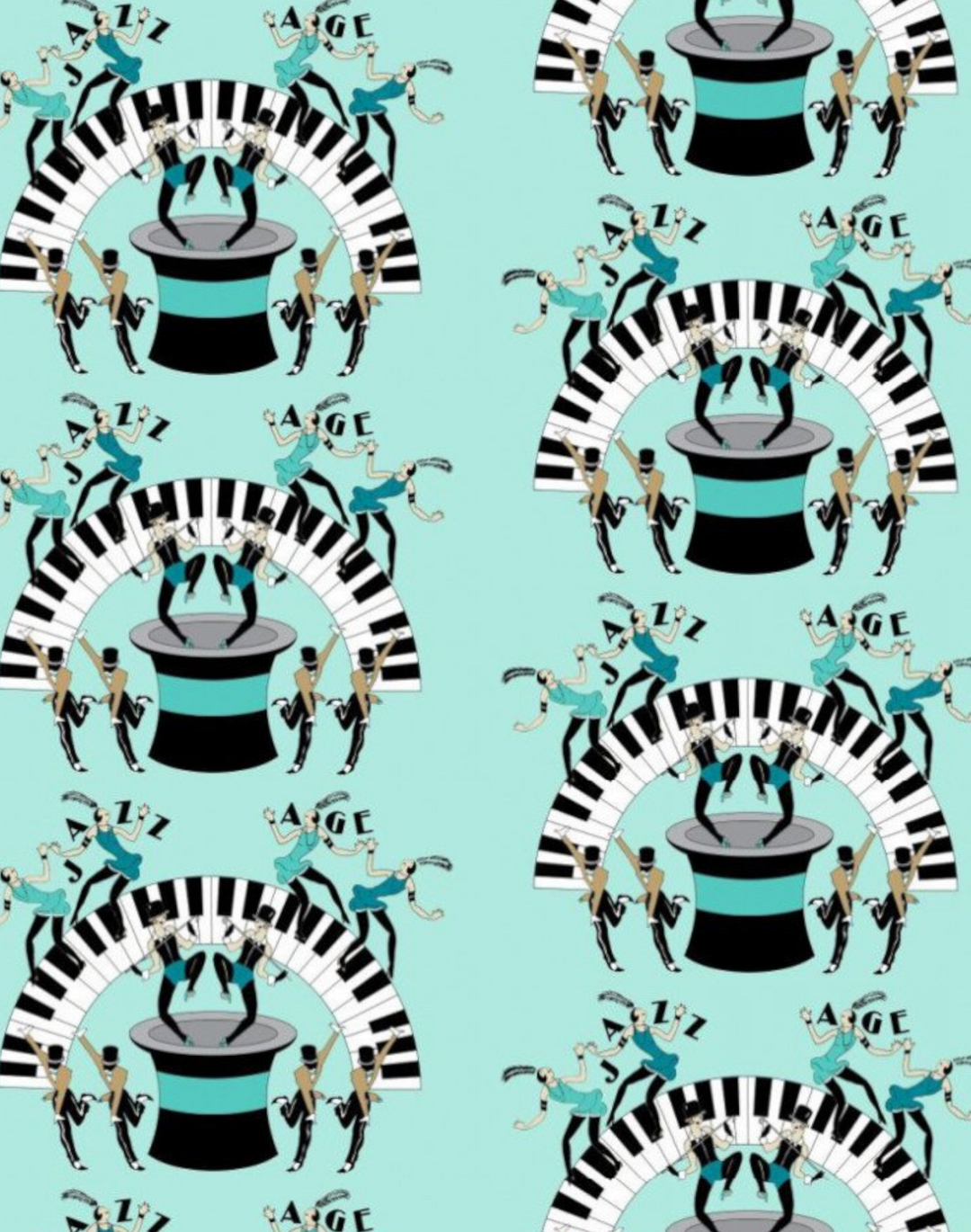 Deco Jazz Age, Green