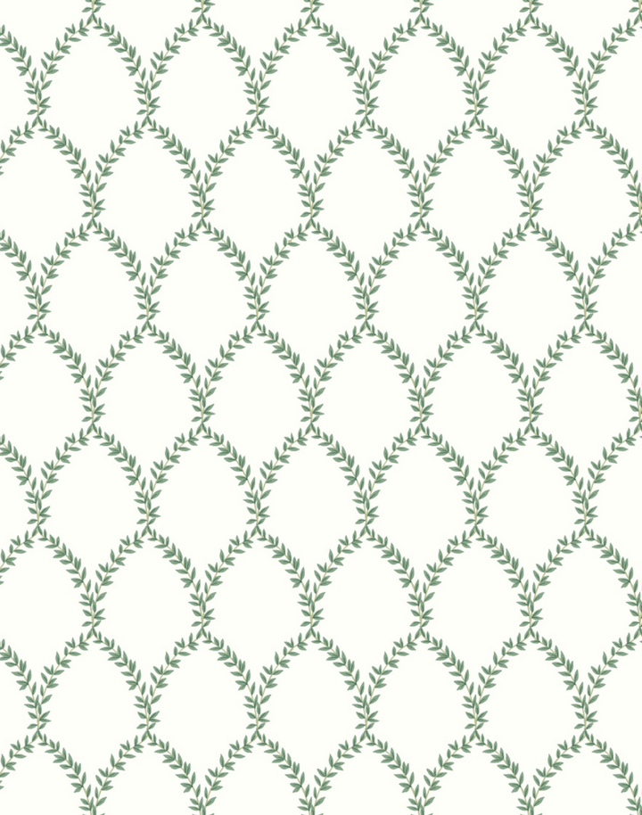 Laurel, Green & White RI5178