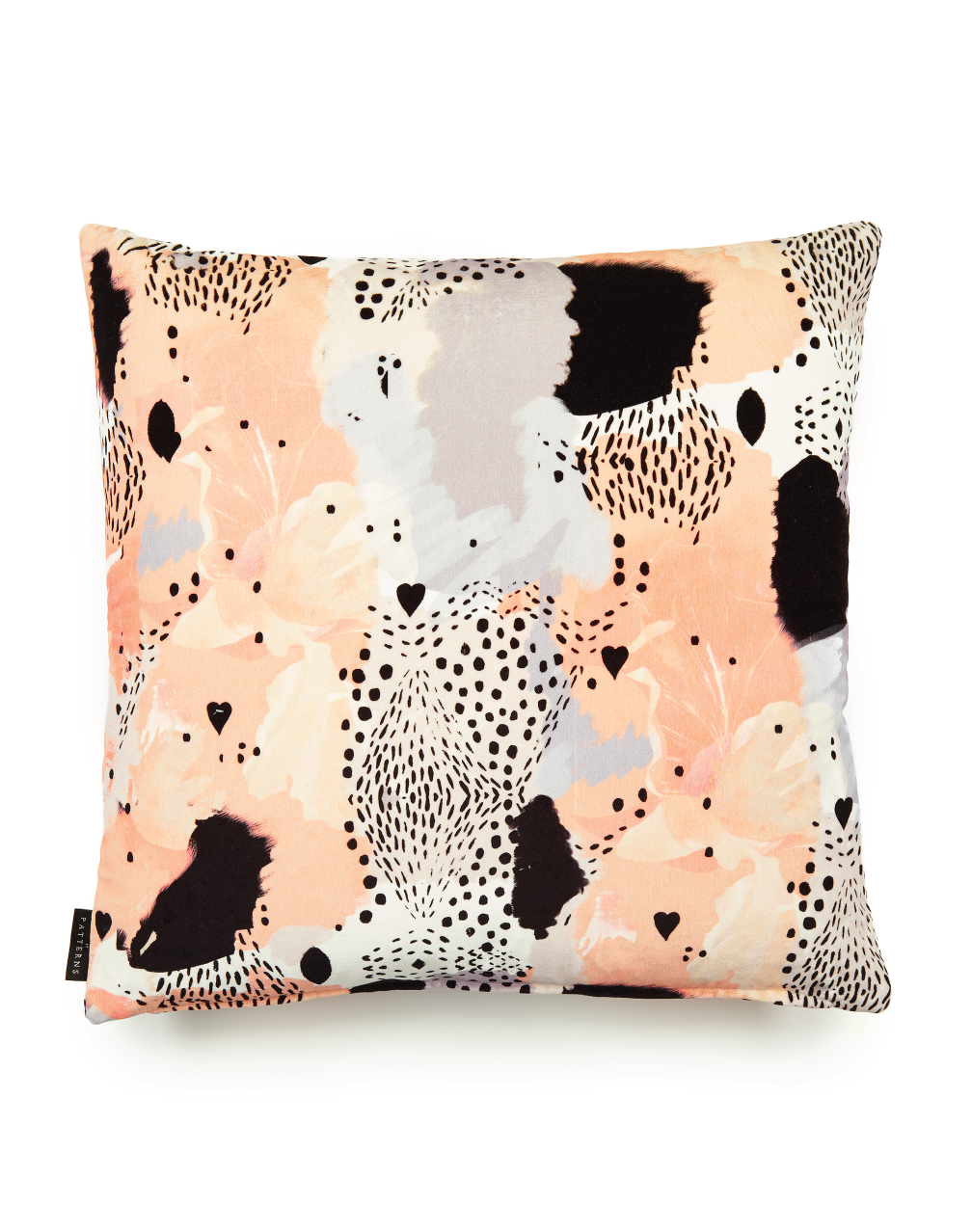 17 Patterns Leopard Love Peach Cushion