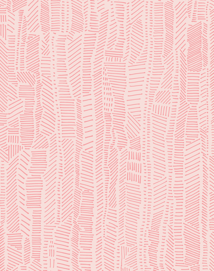 Linear Field, Powder Pink