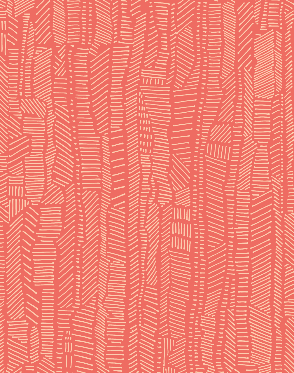 Linear Field, Sun Bleached Coral