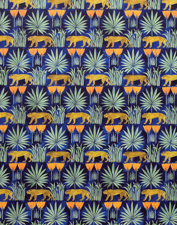 Lioness & Palms (1918), Midnight