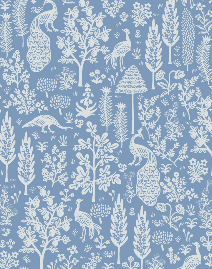 Menagerie Toile Blue & White RP7370