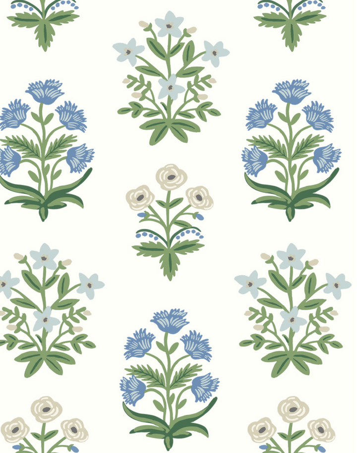 Mughal Rose Indigo RP7347