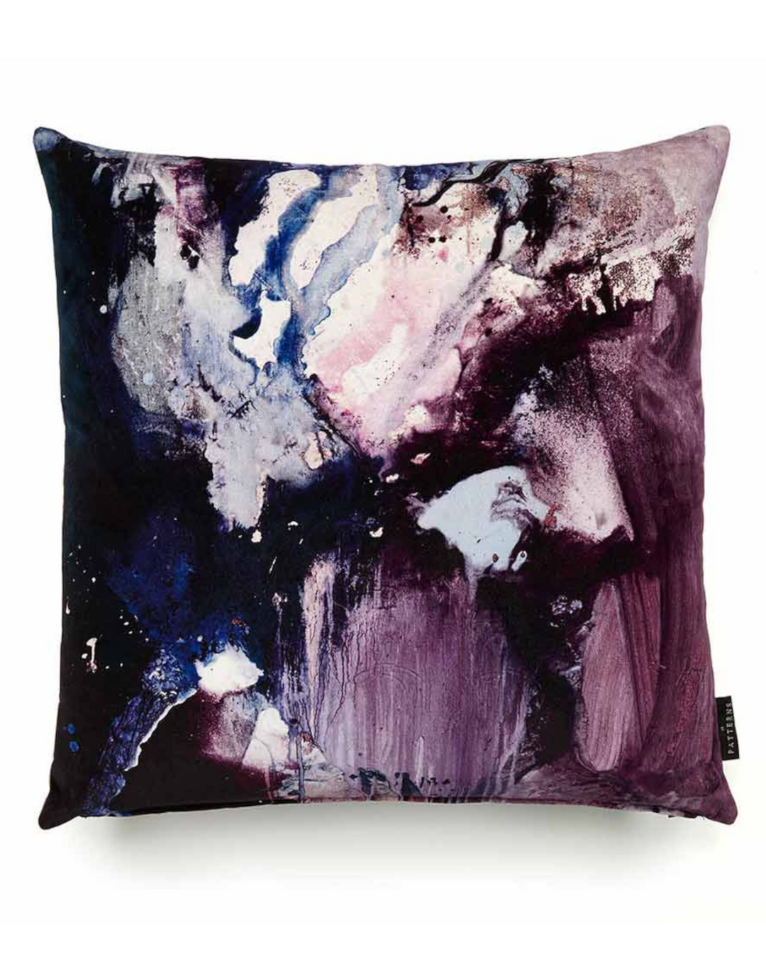 17 Patterns Nebulous Violet Cushion