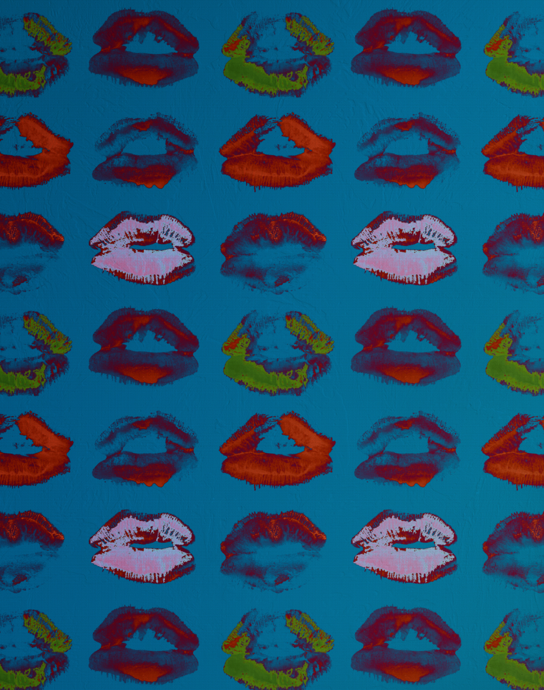 Neon Kiss, Blue
