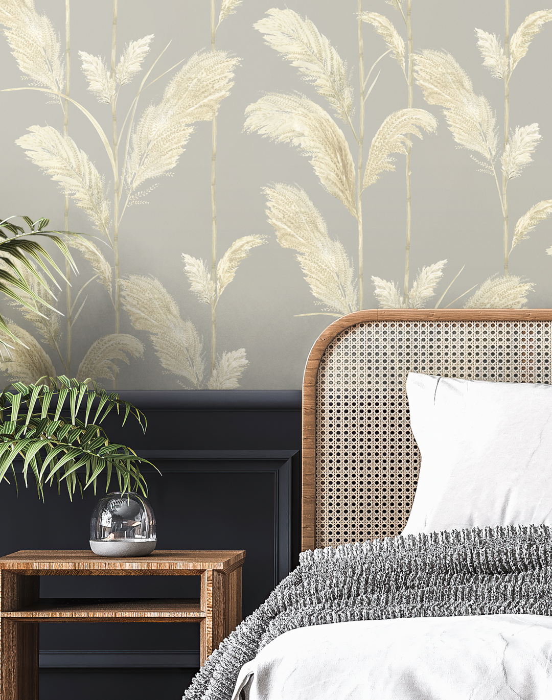 PAMPAS GRASS NEUTRAL GREY