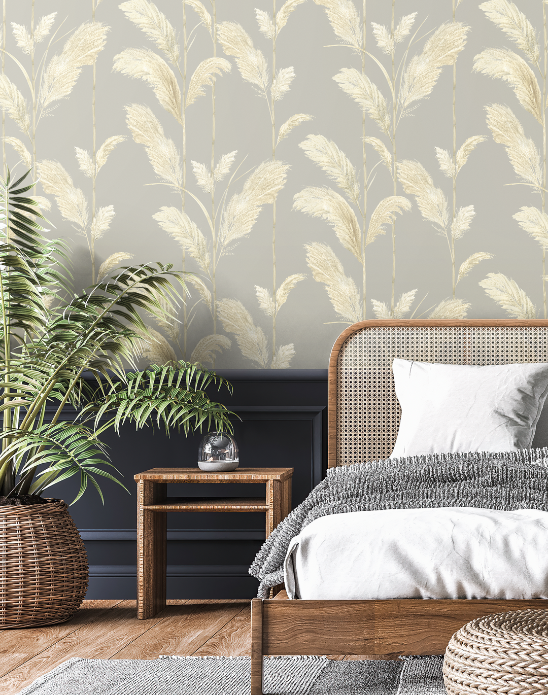 PAMPAS GRASS NEUTRAL GREY