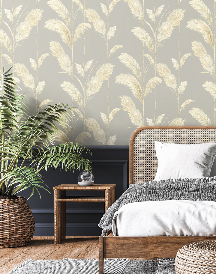 PAMPAS GRASS NEUTRAL GREY