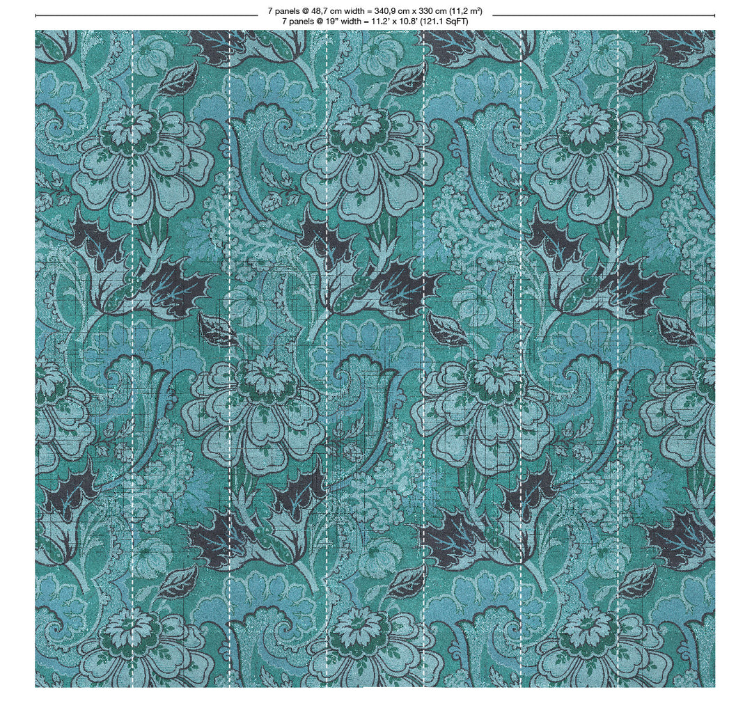 MRV-03 Big Pattern "Paola" Mural by Mr & Mrs Vintage
