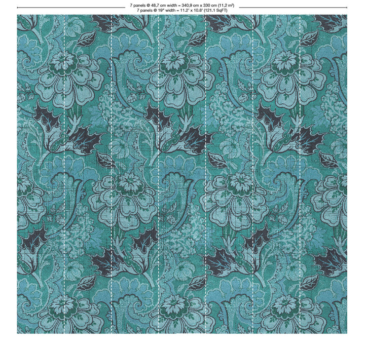 MRV-03 Big Pattern "Paola" Mural by Mr & Mrs Vintage