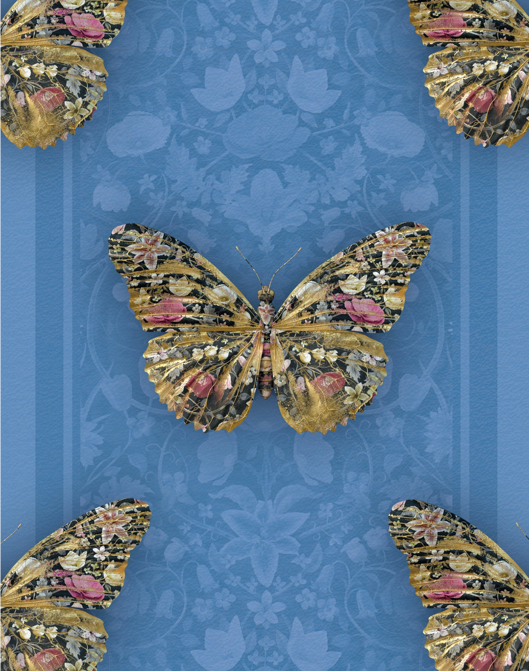 Papilio Botanicus in Blue