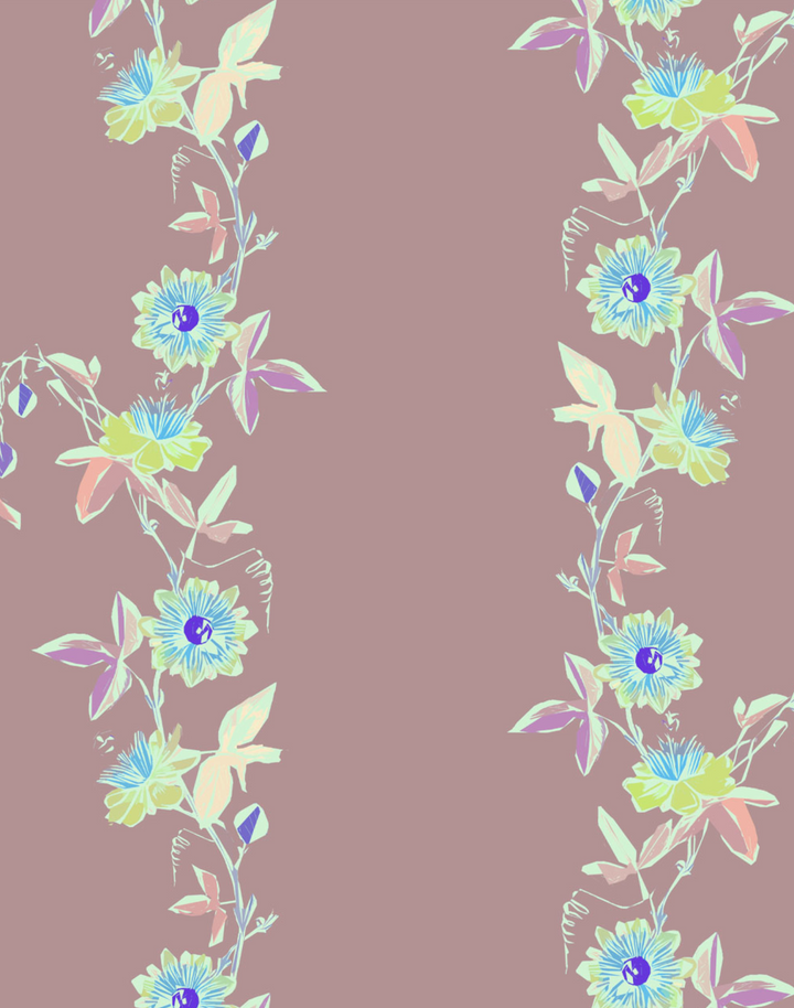 Passion Flower, Geranium