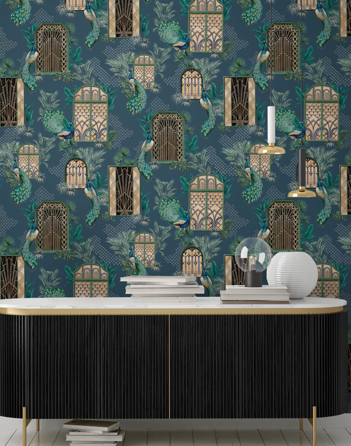 PEACOCK MANOR INDIGO