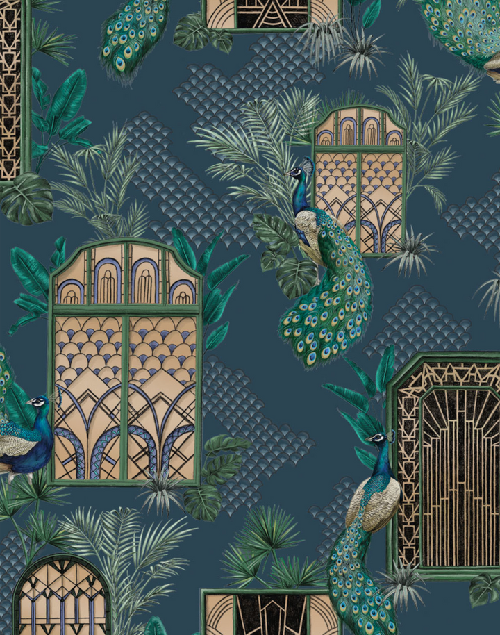 PEACOCK MANOR INDIGO