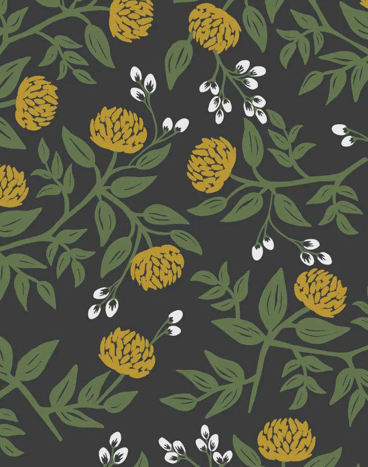 Peonies, Black & Gold RI5151