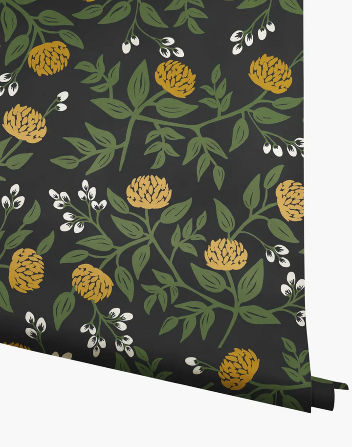 Peonies, Black & Gold RI5151