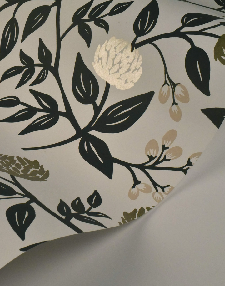 Peonies, White and Black RI5150