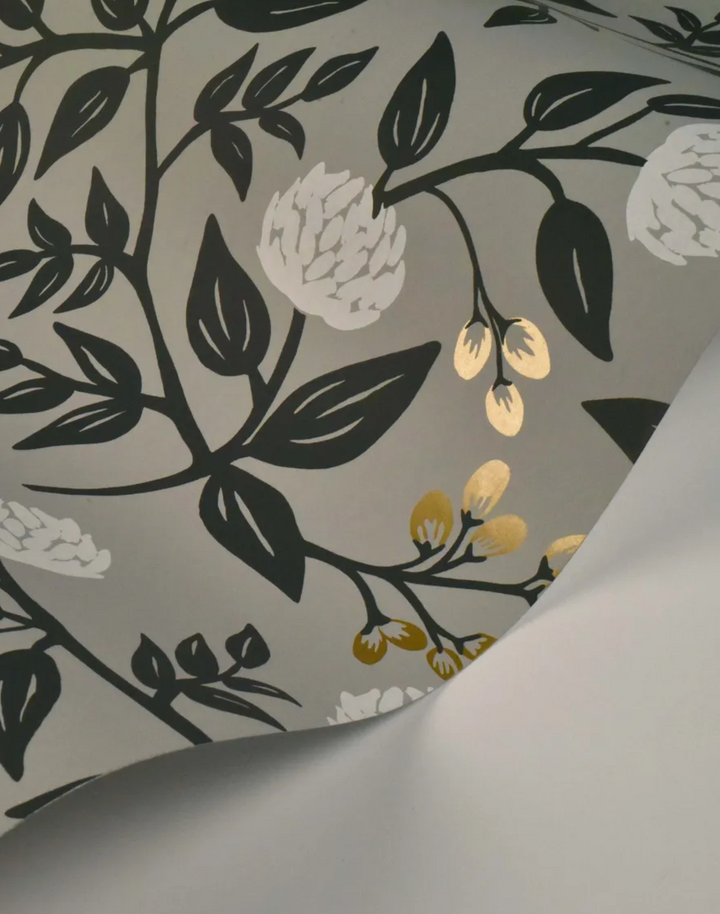 Peonies, Grey RI5152