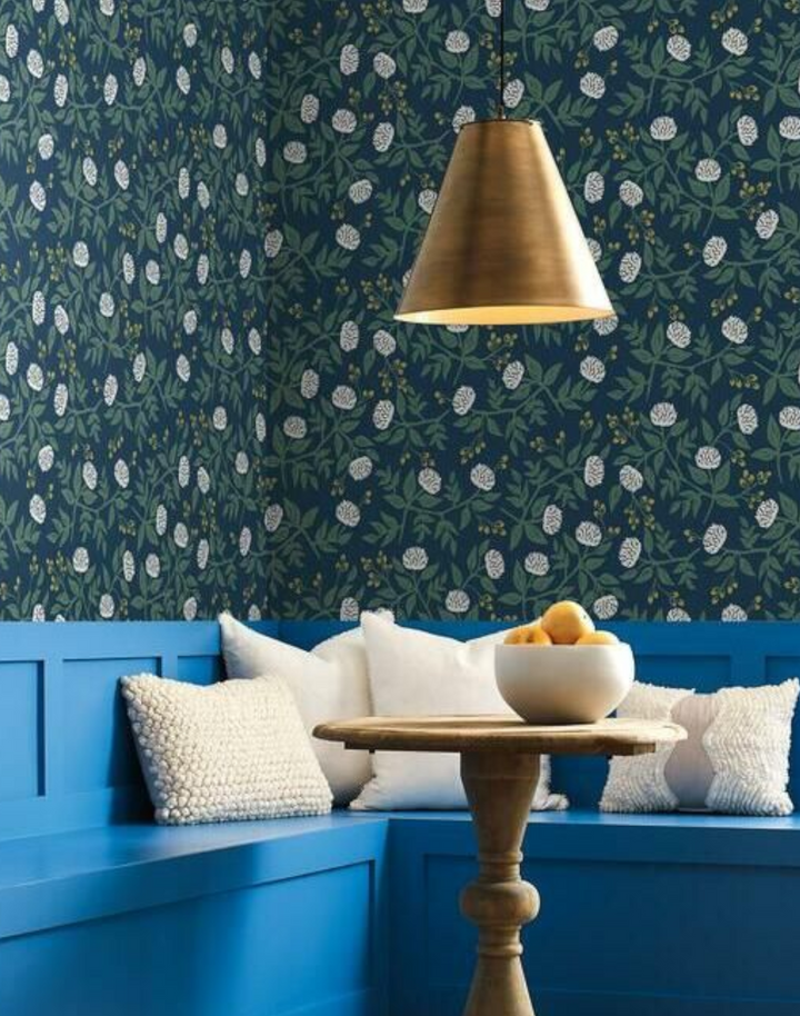 Peonies, Navy RI5149