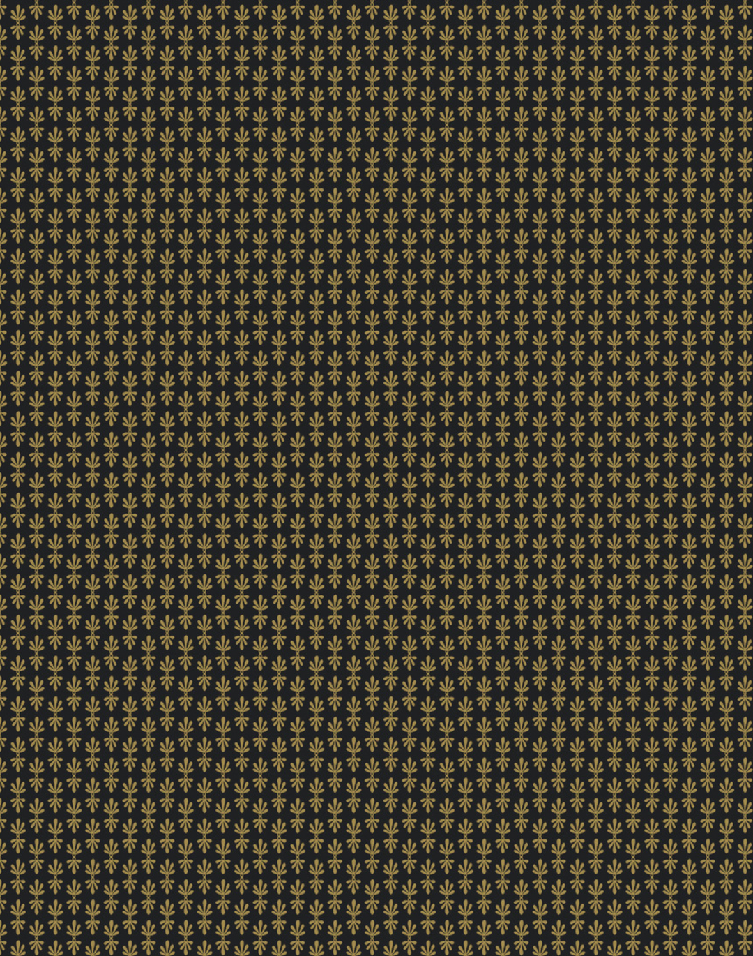 Petal Black & Metallic Gold RP7363