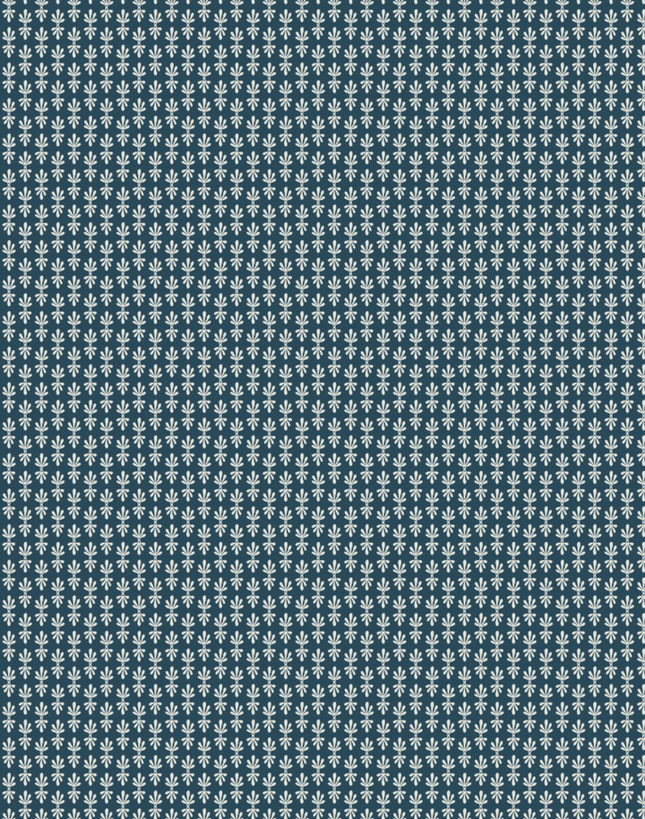 Petal Teal & White RP7366