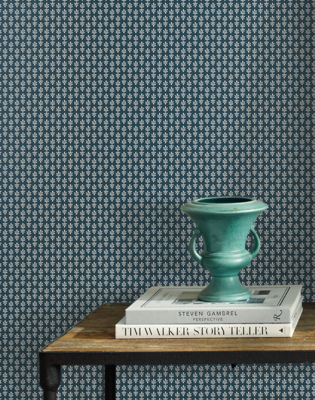 Petal Teal & White RP7366