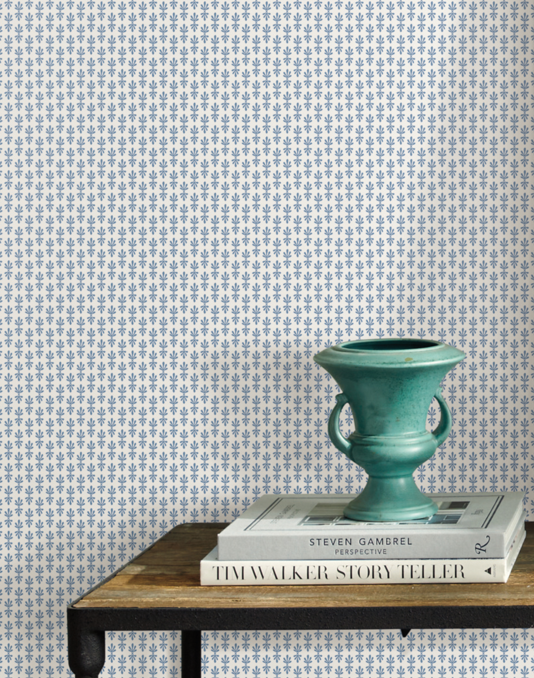 Petal White & Blue RP7365