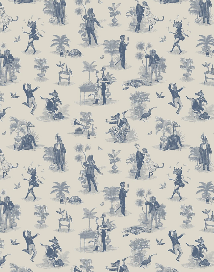 Safari Soiree, Heron Blue
