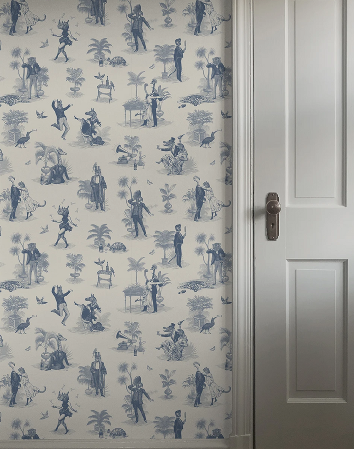 Safari Soiree, Heron Blue