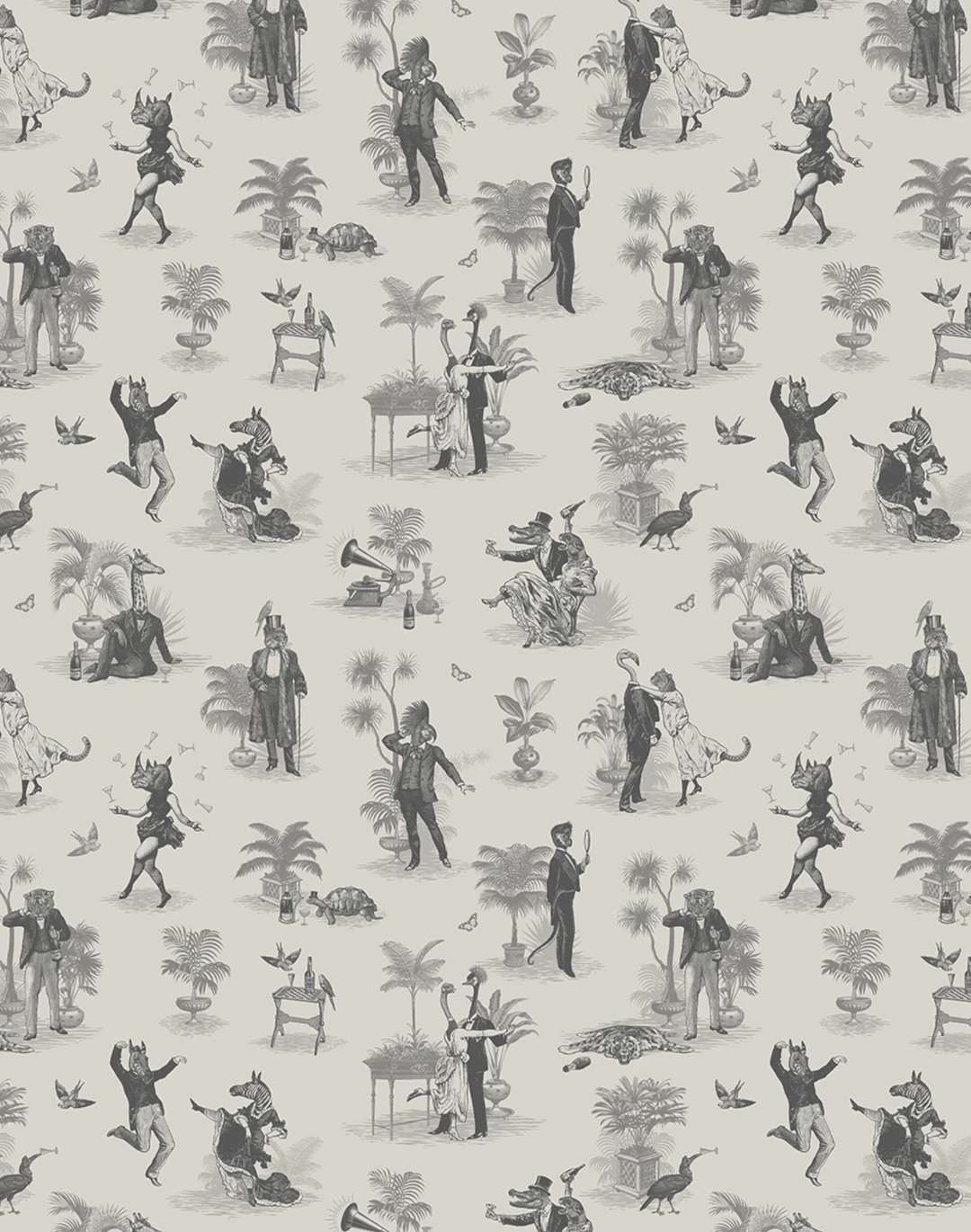 Safari Soiree, Soft Charcoal