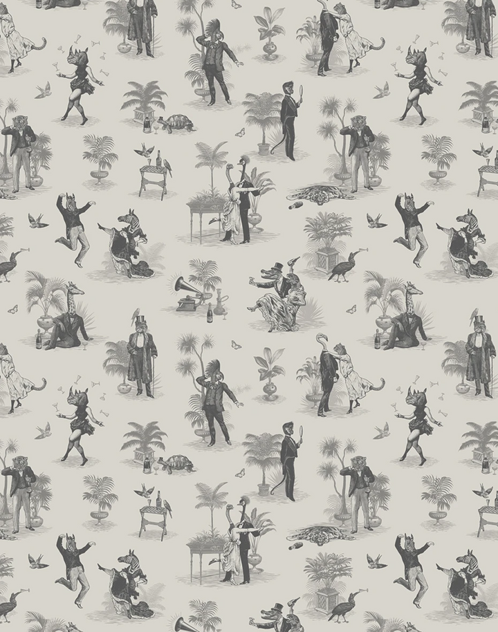 Safari Soiree, Soft Charcoal