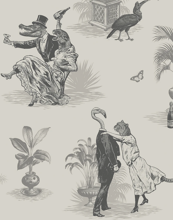 Safari Soiree, Soft Charcoal