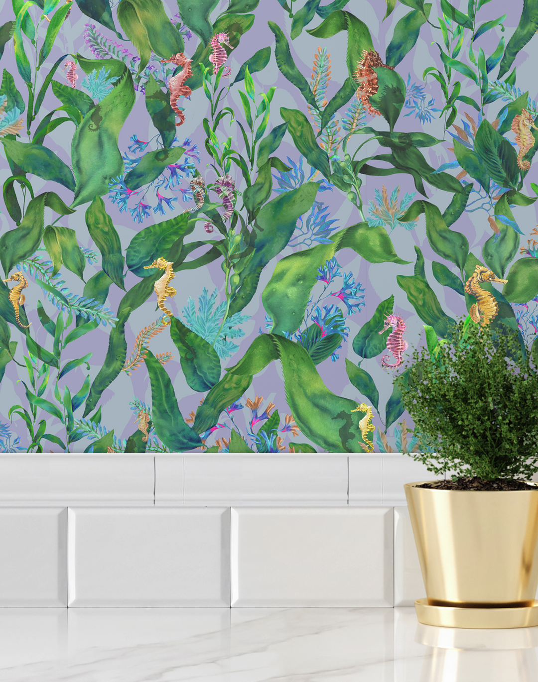 SEAHORSE MANGROVE SPRING GREEN