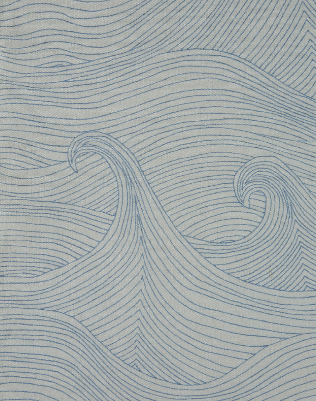 Seascape Linen Fabric, Summer