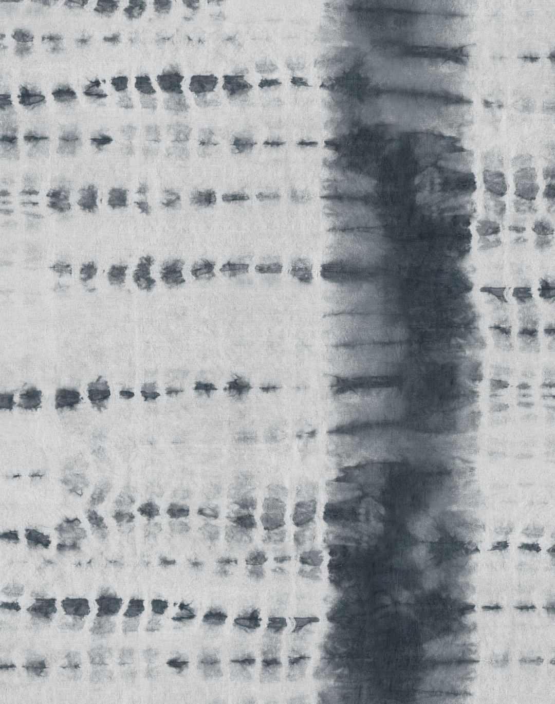 Shibori Stripe, Overdyed Black