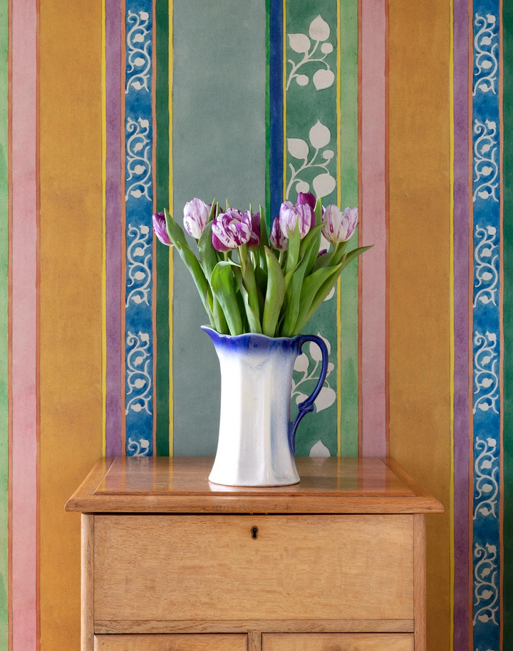 SILK STRIPE  By C.F.A Voysey