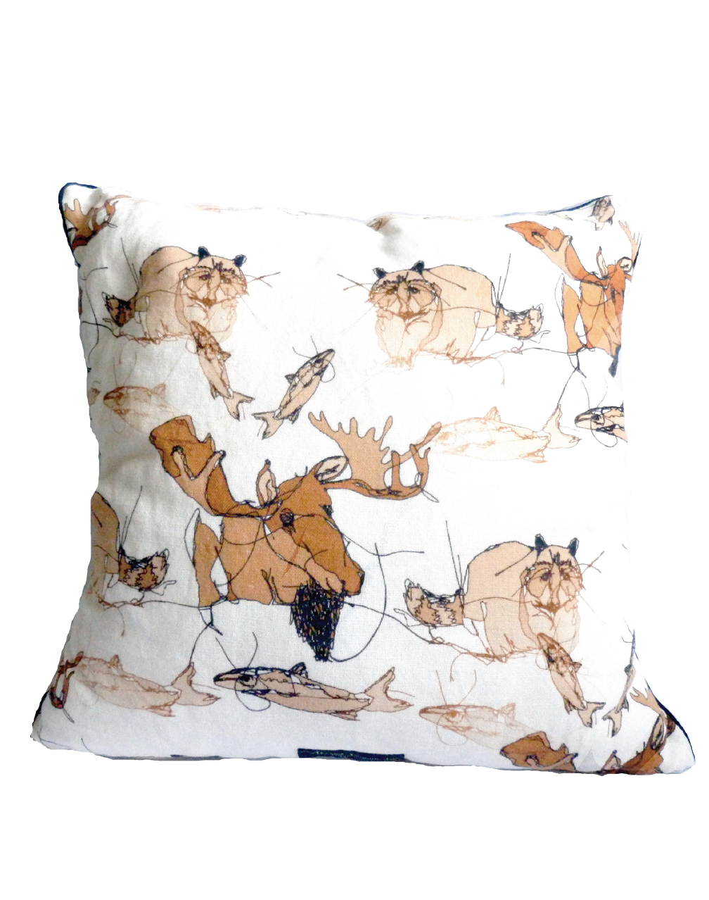 Tobyboo Stanley Linen Cushion Cover