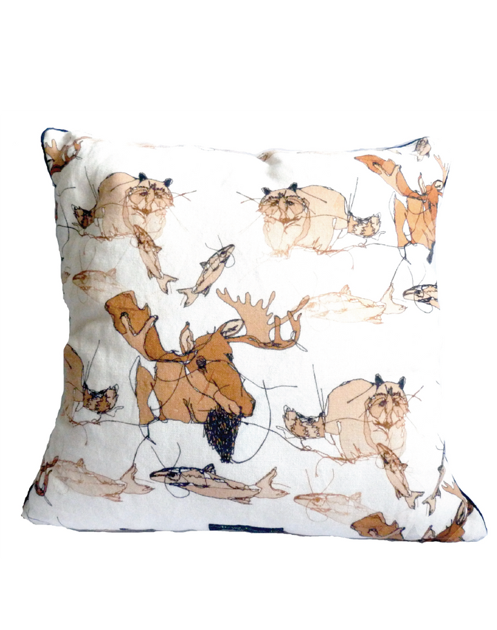 Tobyboo Stanley Linen Cushion Cover