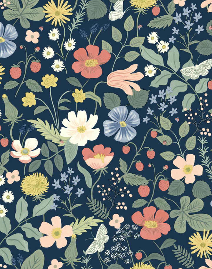 Strawberry Fields Navy RP7358